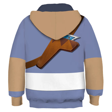 Avatar: La Leyenda de Aang Avatar: The Last Airbender Katara Cosplay Sudadera para Niños